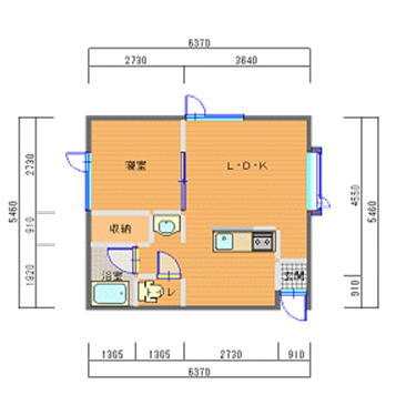 FPハウスWi-Fi無料（空室なし）